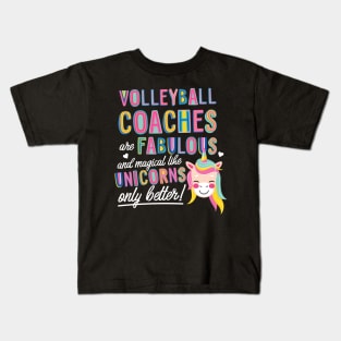 Volleyball Coaches are like Unicorns Gift Idea Kids T-Shirt